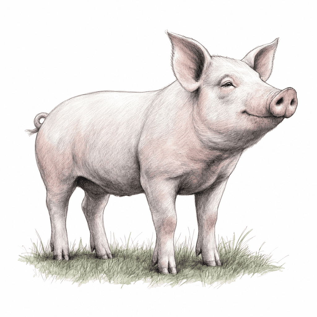 Schwein teilen