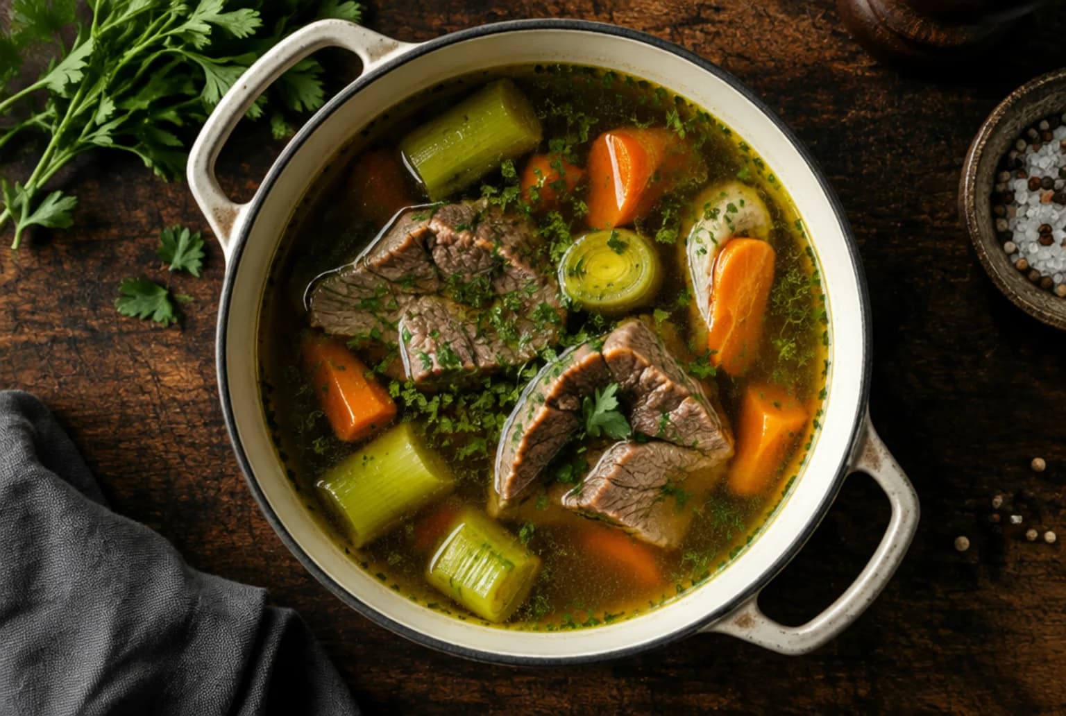 Siedfleisch & Suppen