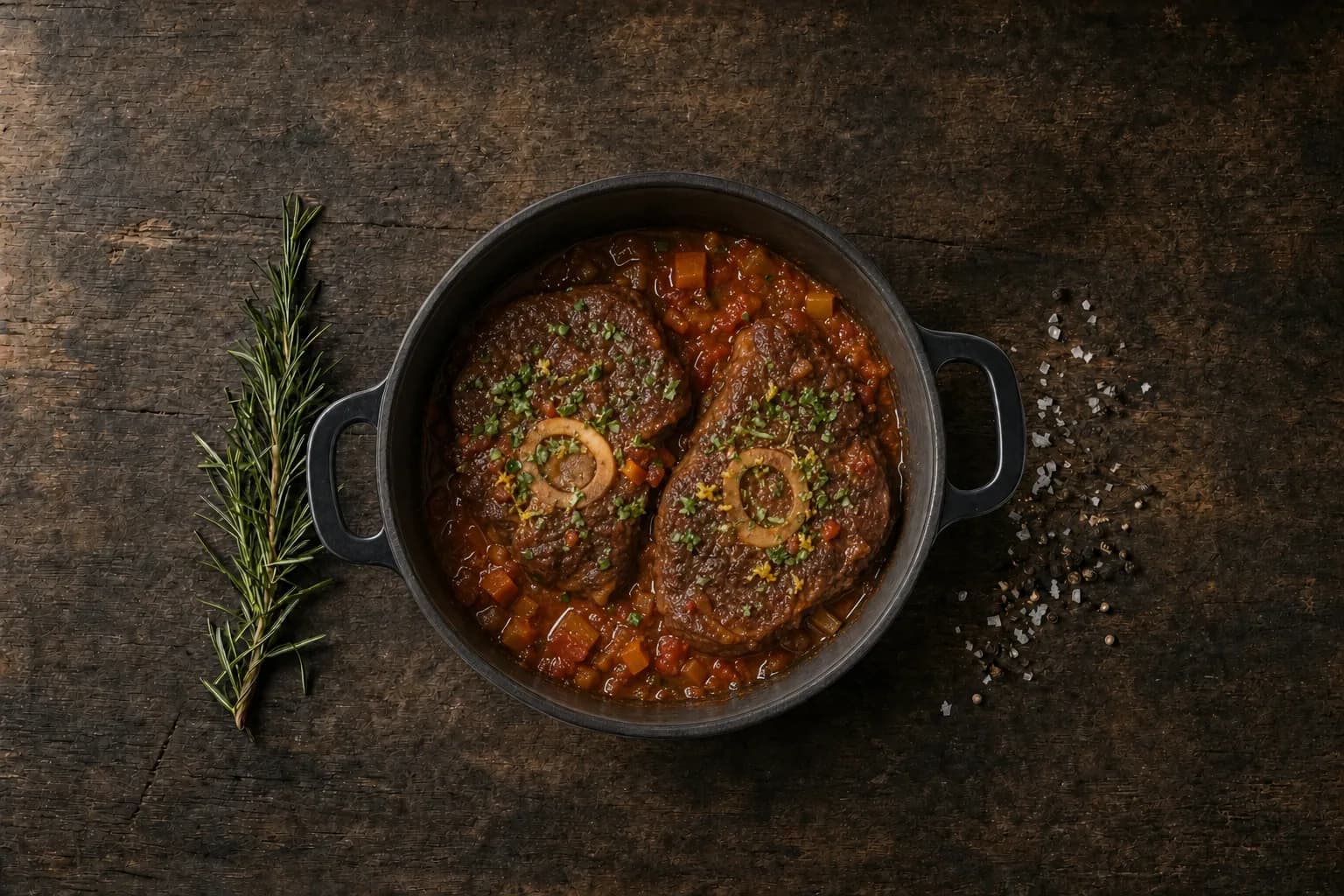 Haxe, Ossobuco geschmort
