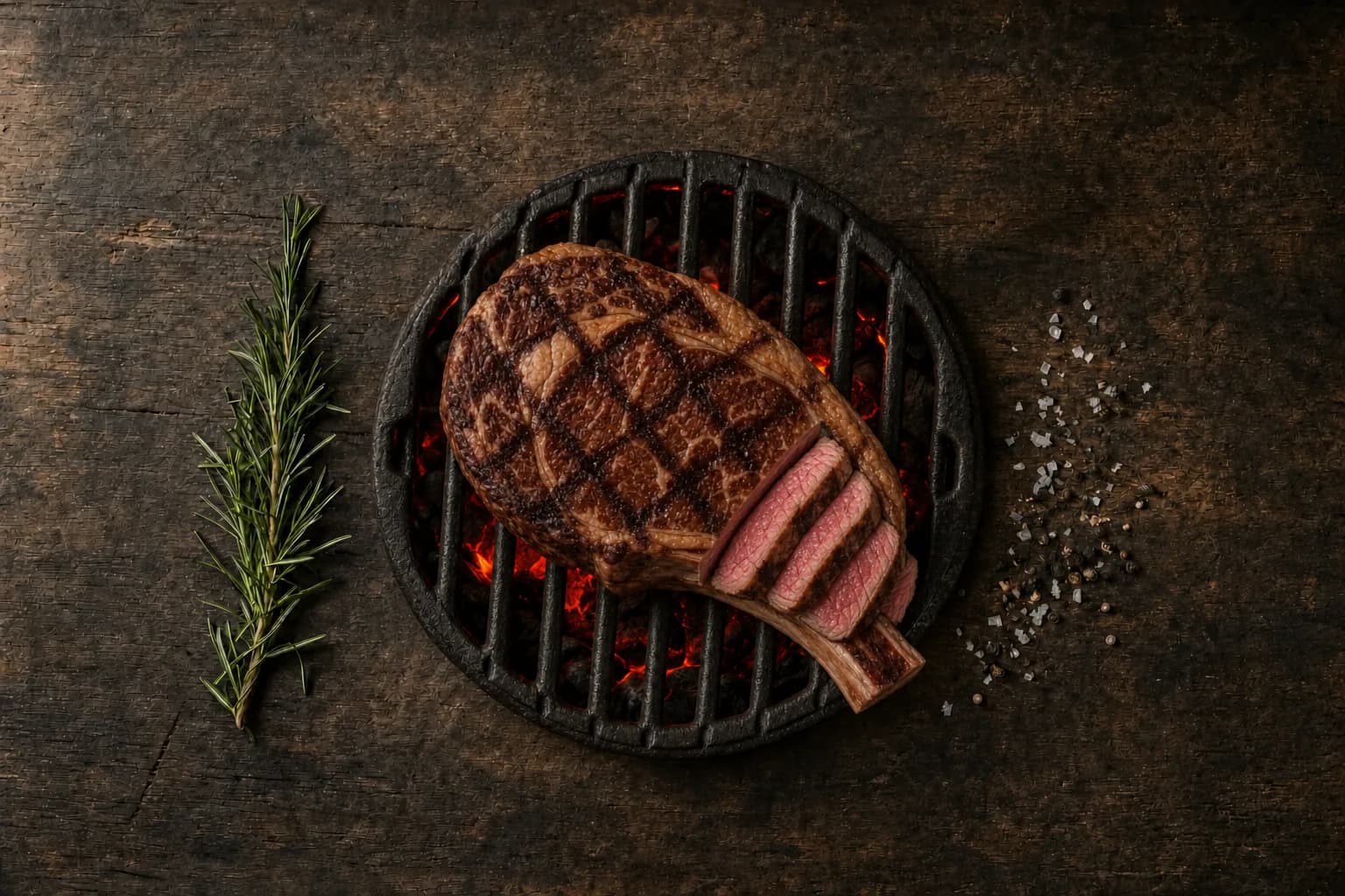 Sirloin Steak: die Huft zubereiten