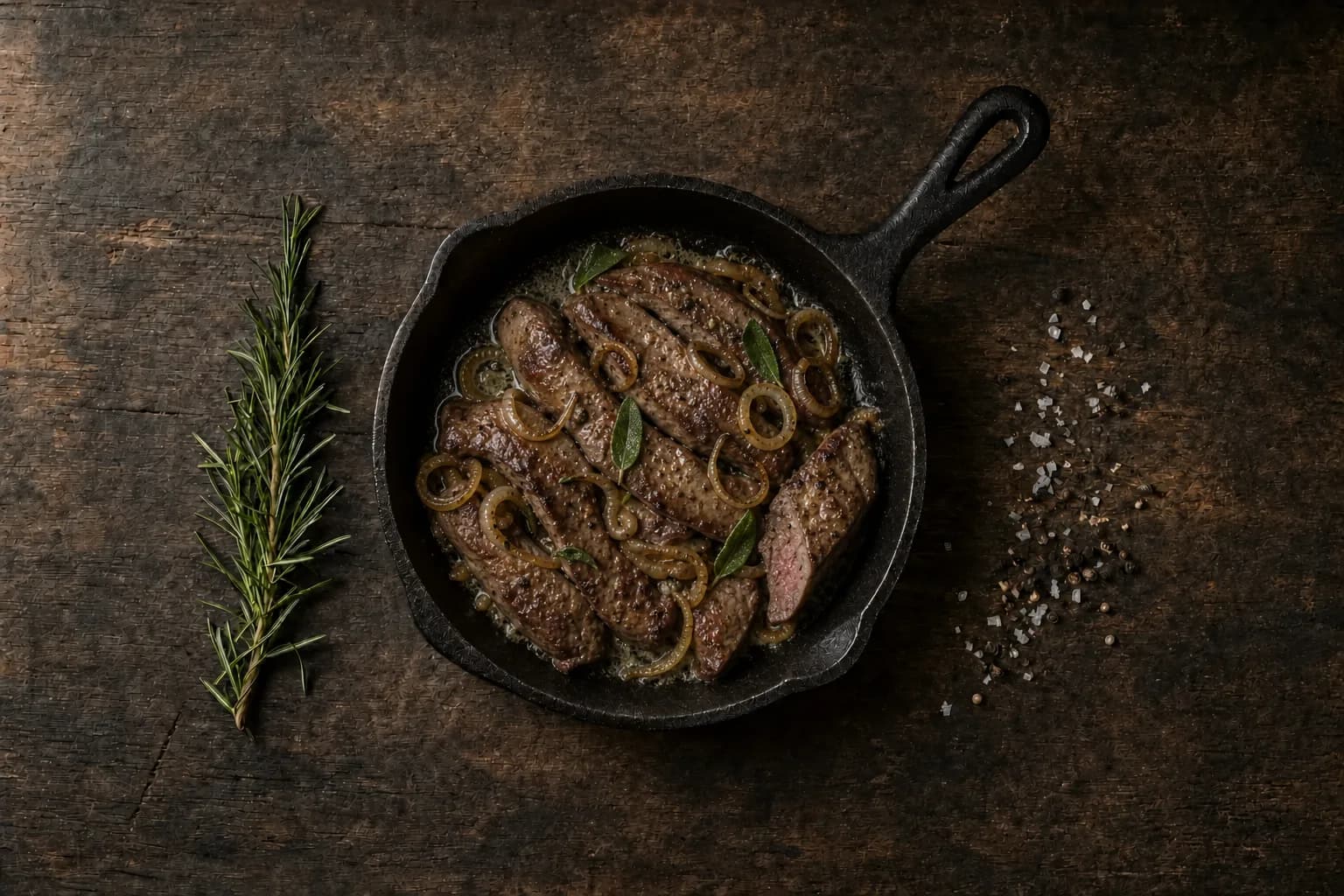 Innereien gebraten