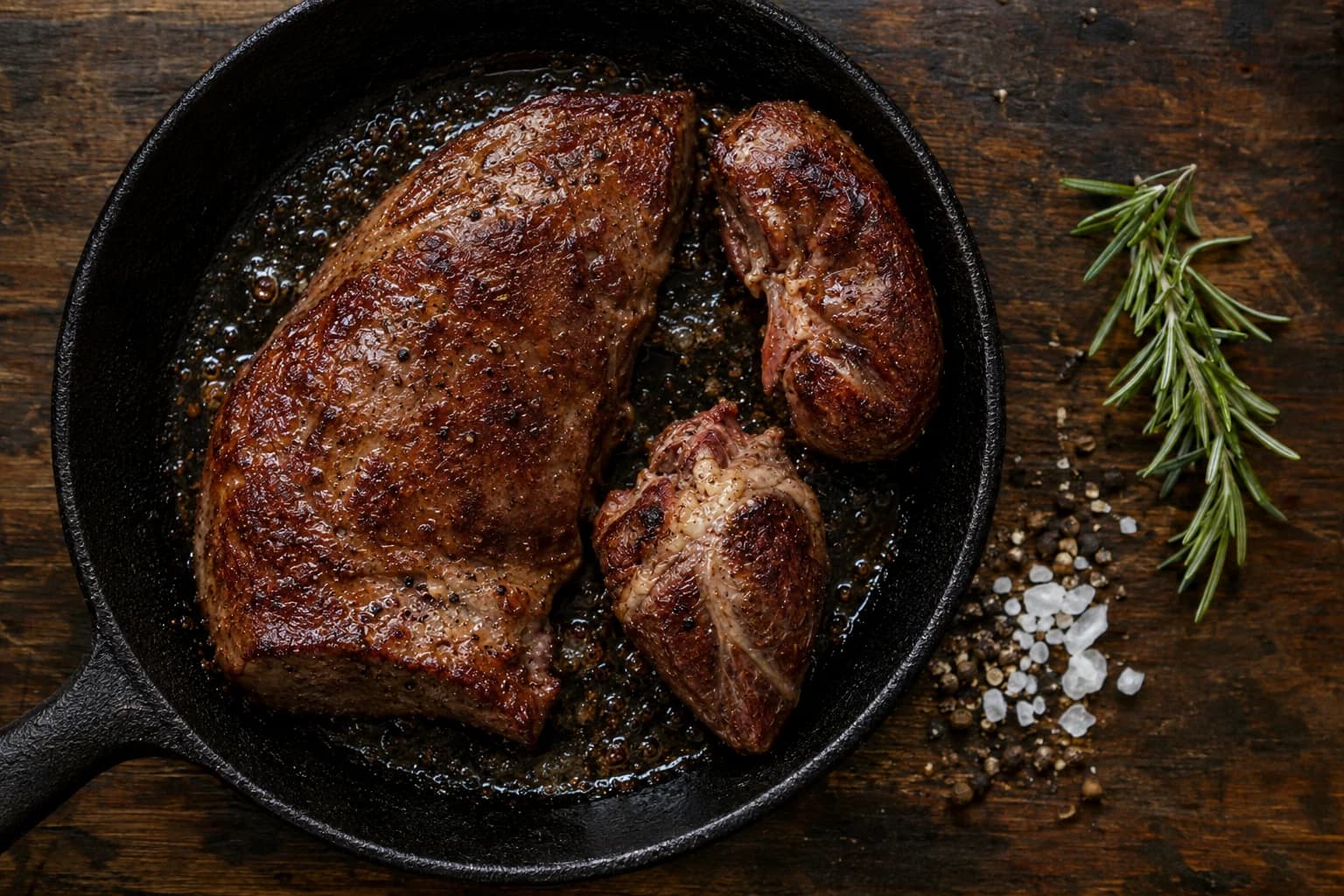 Innereien gebraten