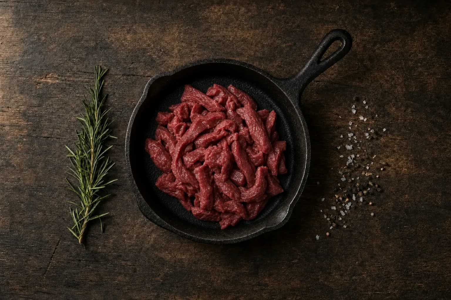 Kalbfleisch aus der Nuss
