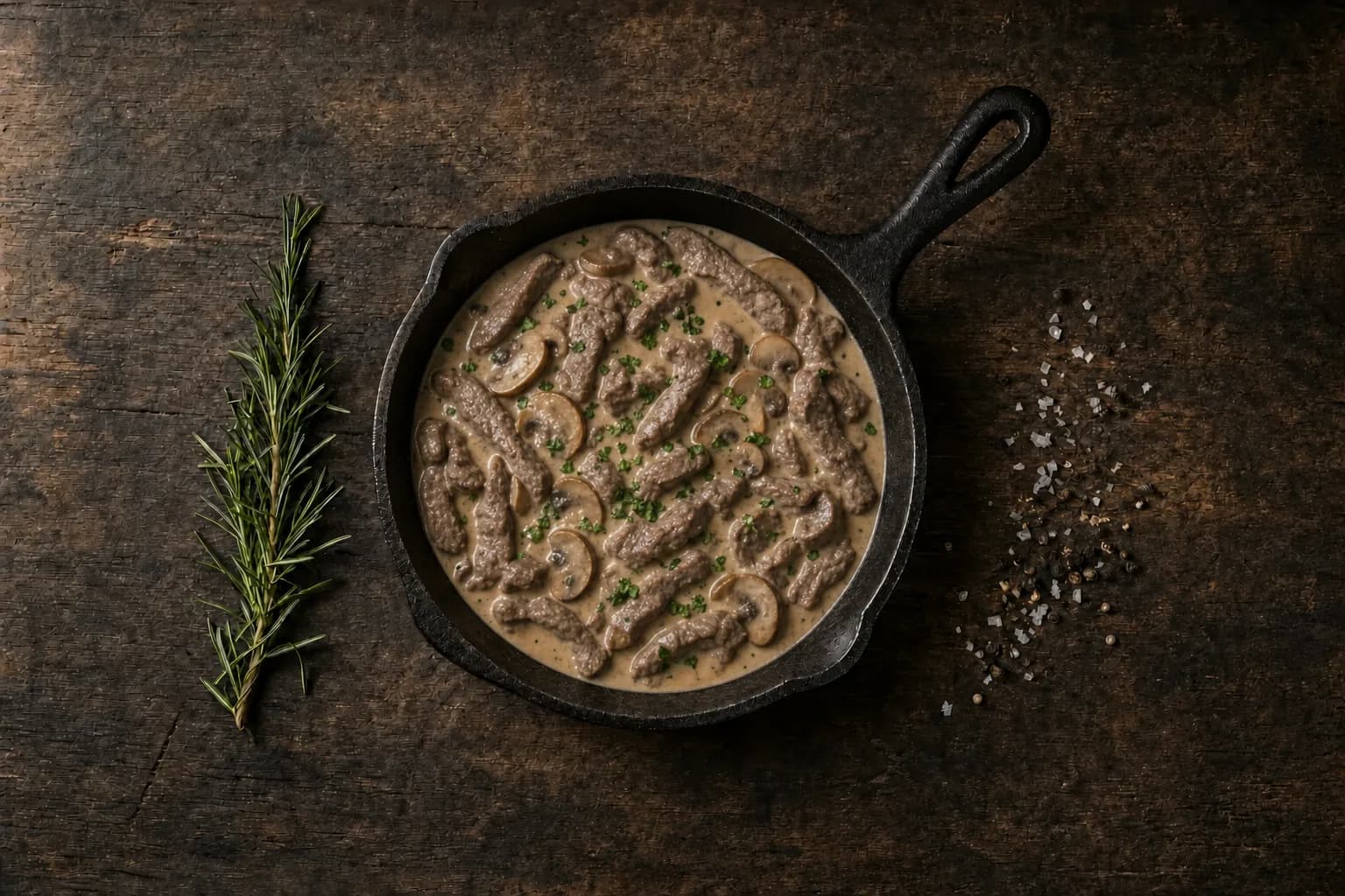Nuss gebraten