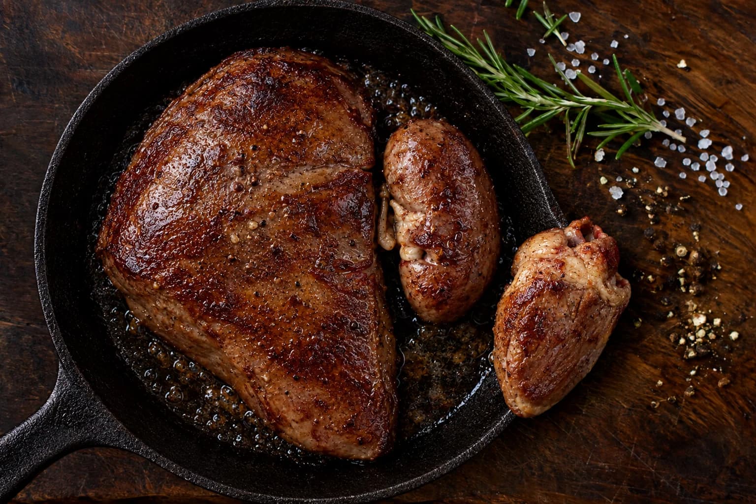 Innereien gebraten