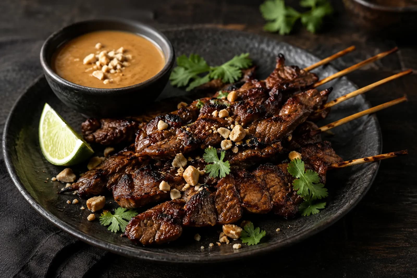 Satay-Spiesse vom Rind