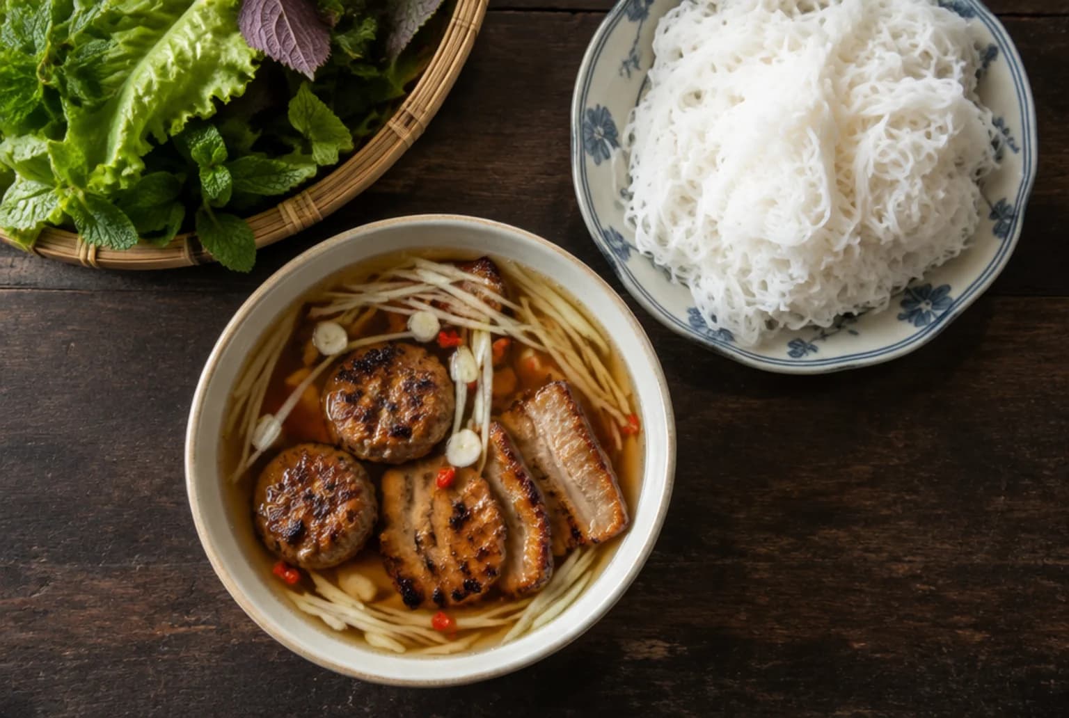 Bun Cha: Hanoi-Grillschwein