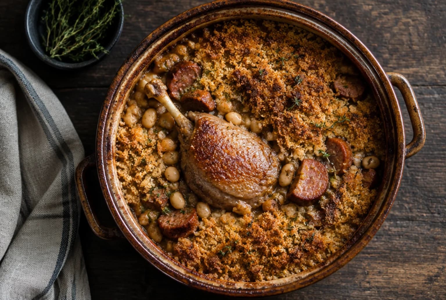 Cassoulet mit Confit