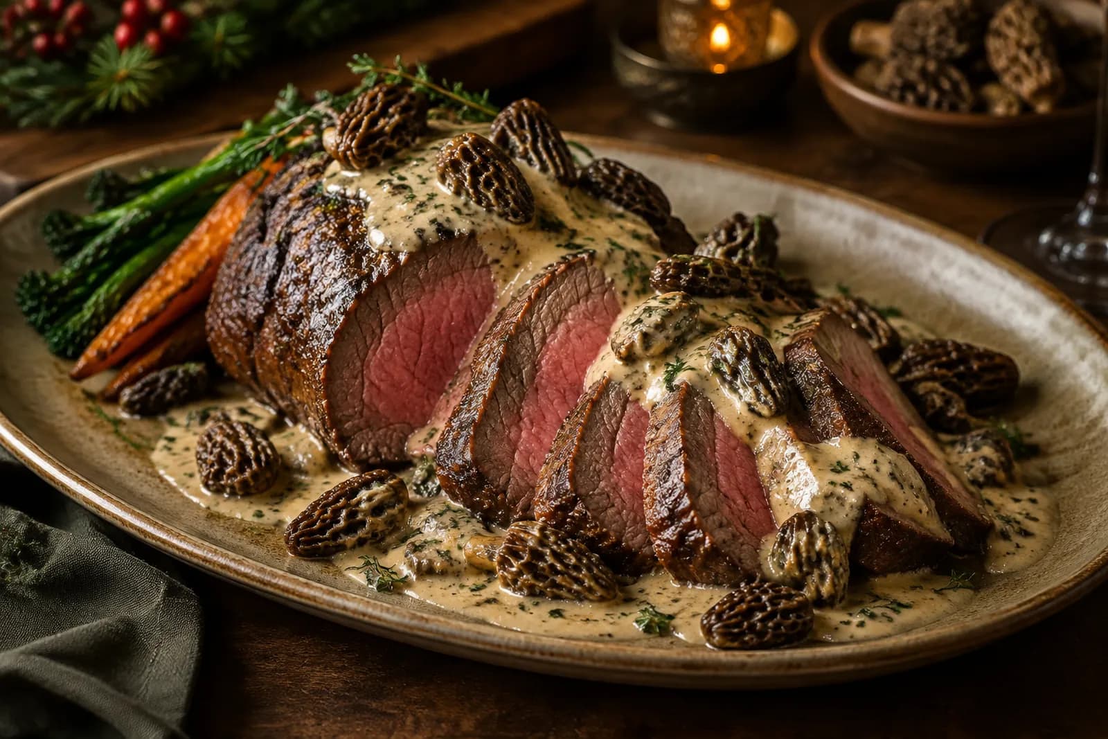 Chateaubriand mit Morcheln