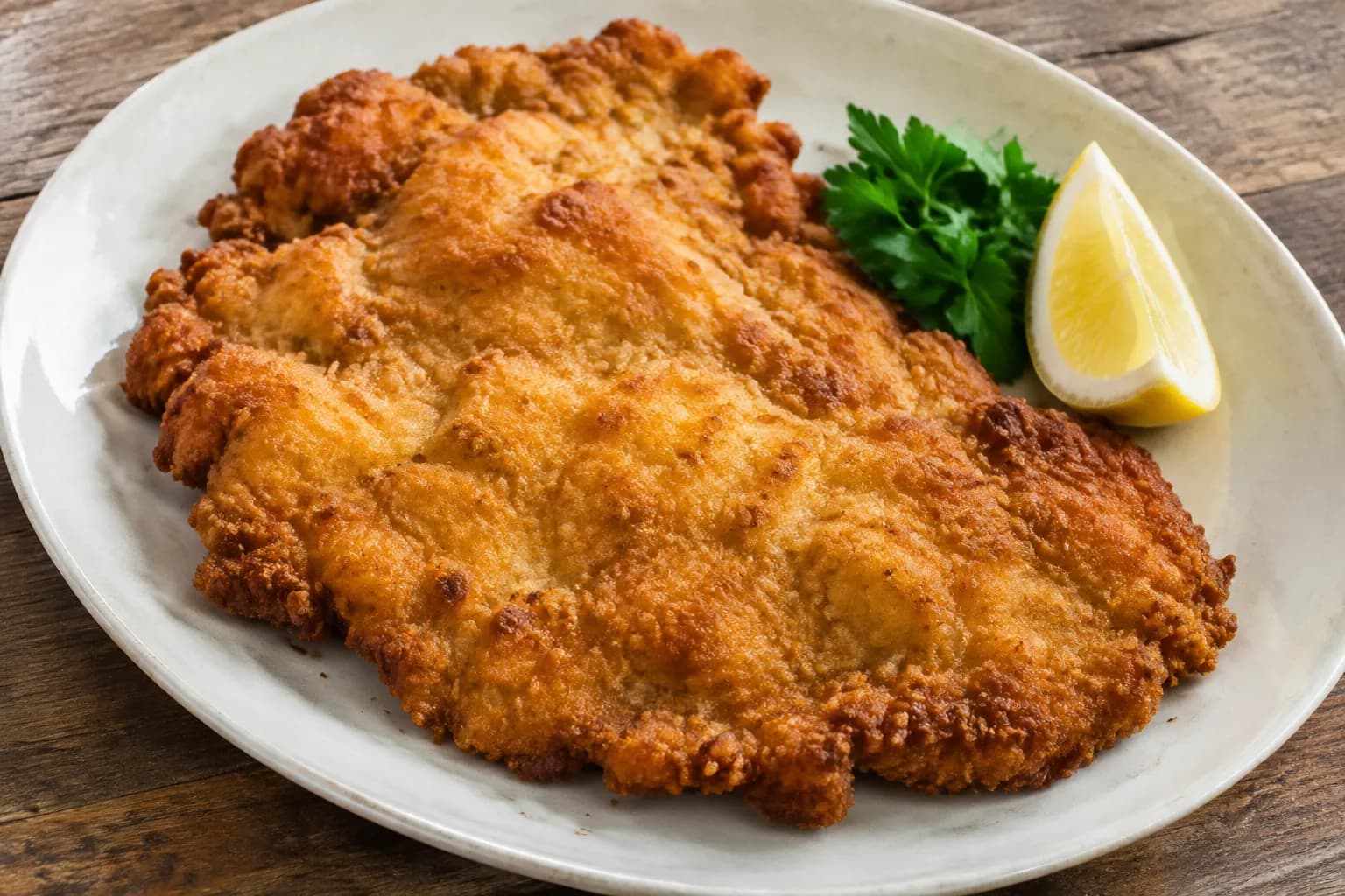 Das perfekte panierte Schnitzel