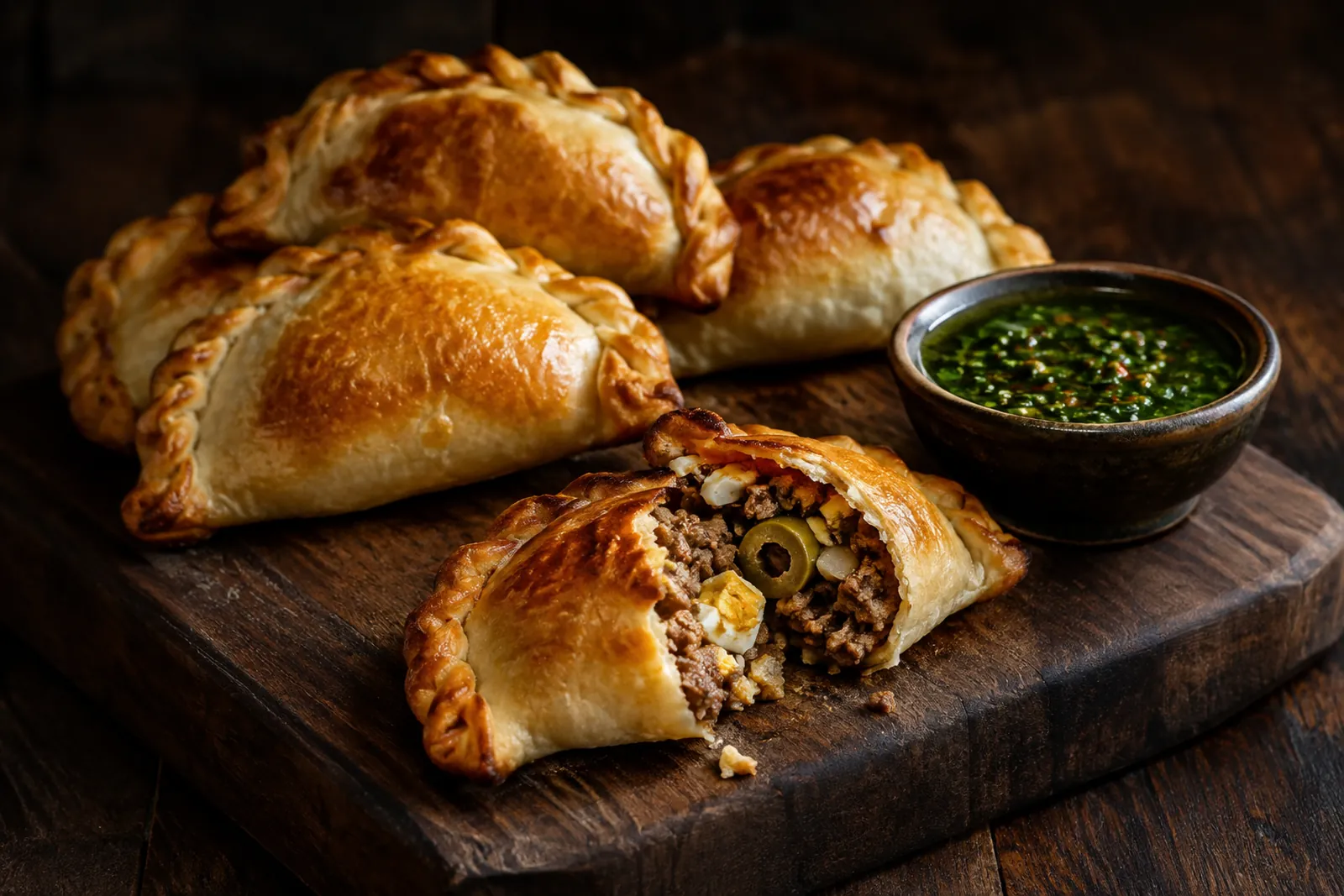 Empanadas mit Hackfleischfüllung