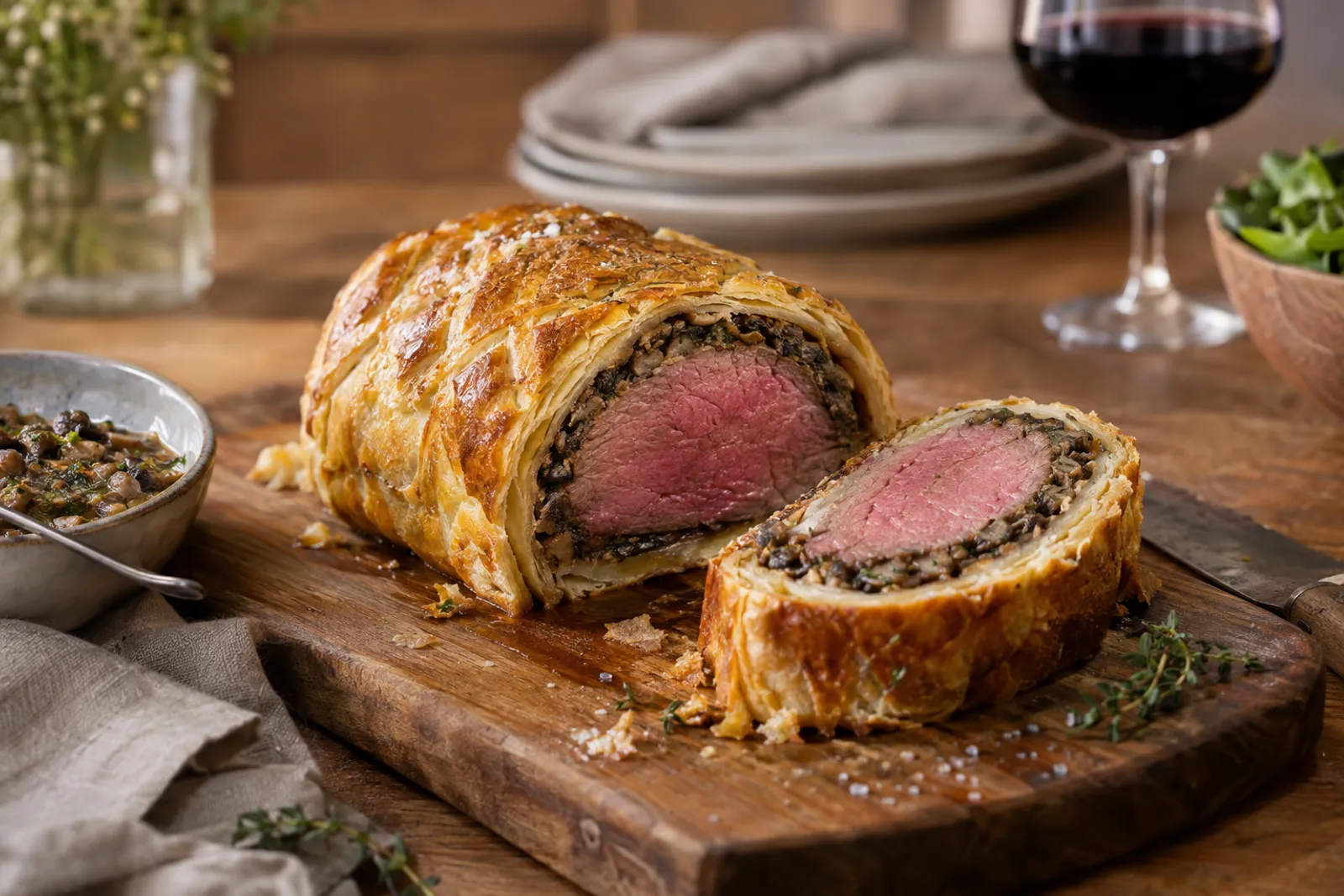 Filet im Teig: Beef Wellington