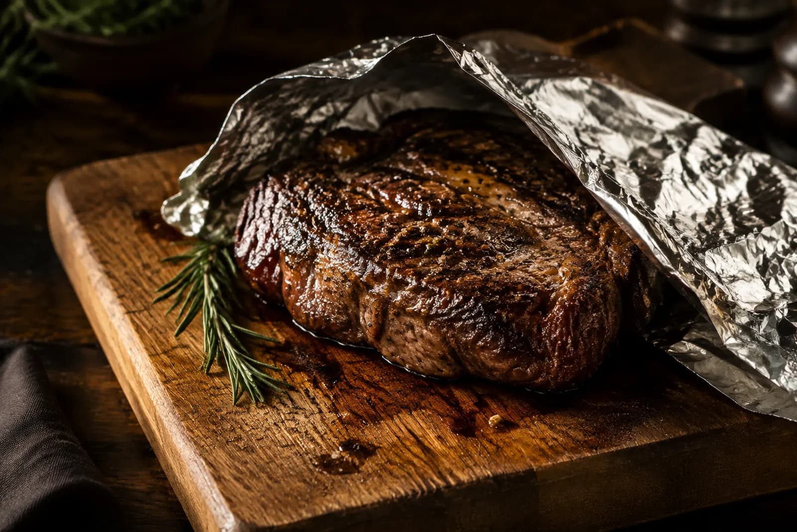 Fleisch ruhen lassen nach dem Braten
