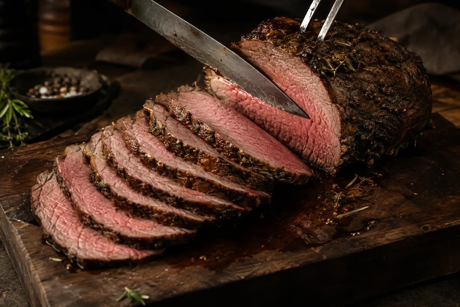 Fleisch tranchieren