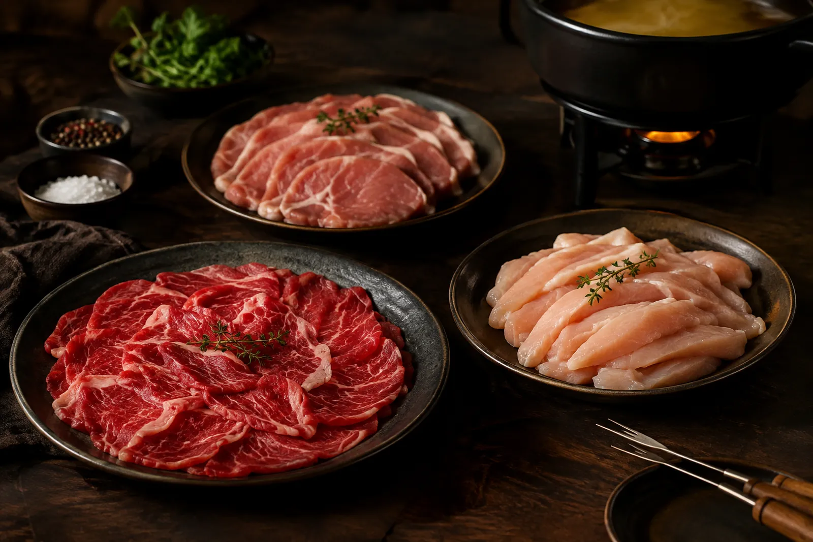 Fondue Chinoise: das richtige Fleisch