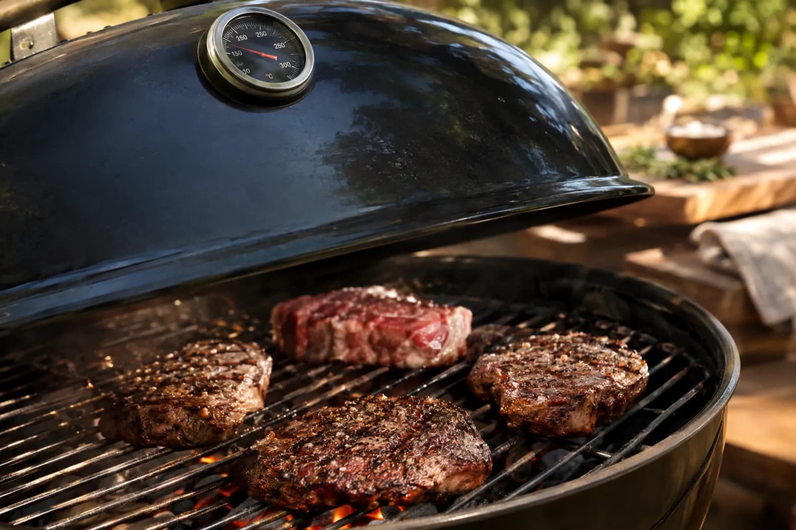 Grilltemperatur und Hitzezonen