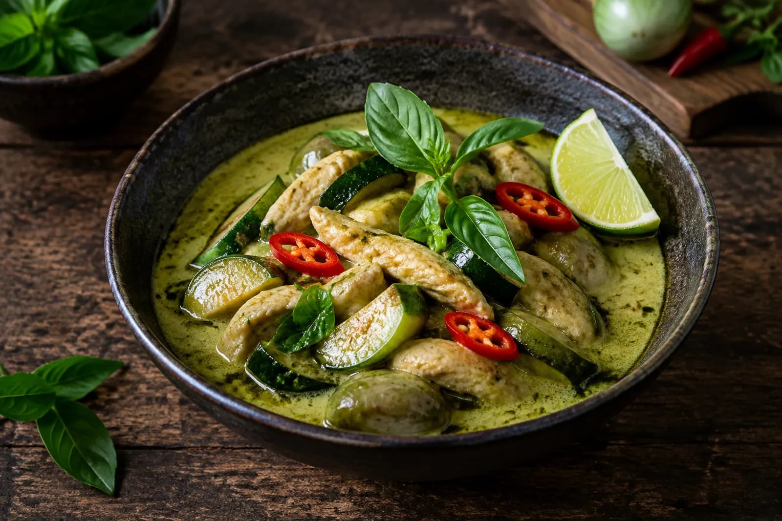 Grünes Thai-Curry