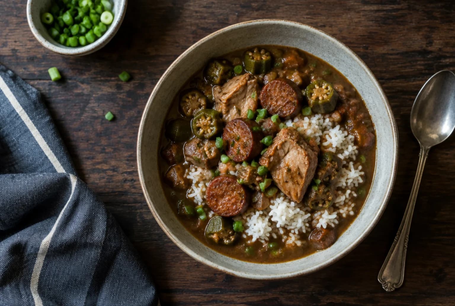 Gumbo: der dunkle Eintopf aus Louisiana