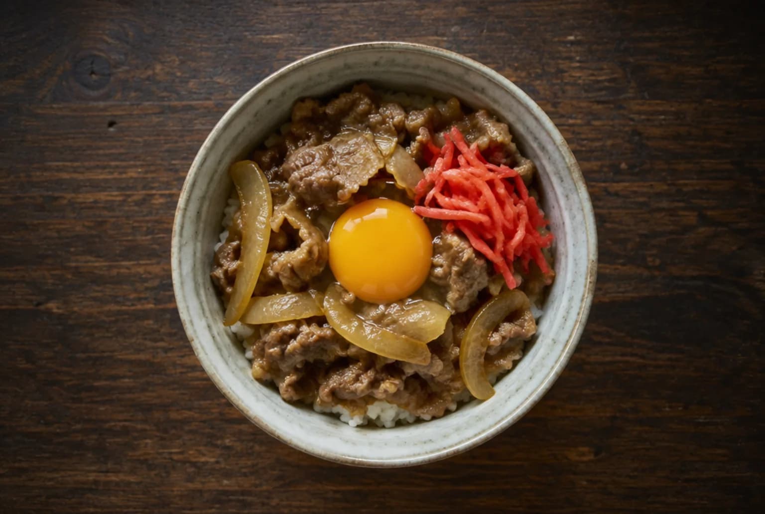 Gyudon: japanische Reisschale