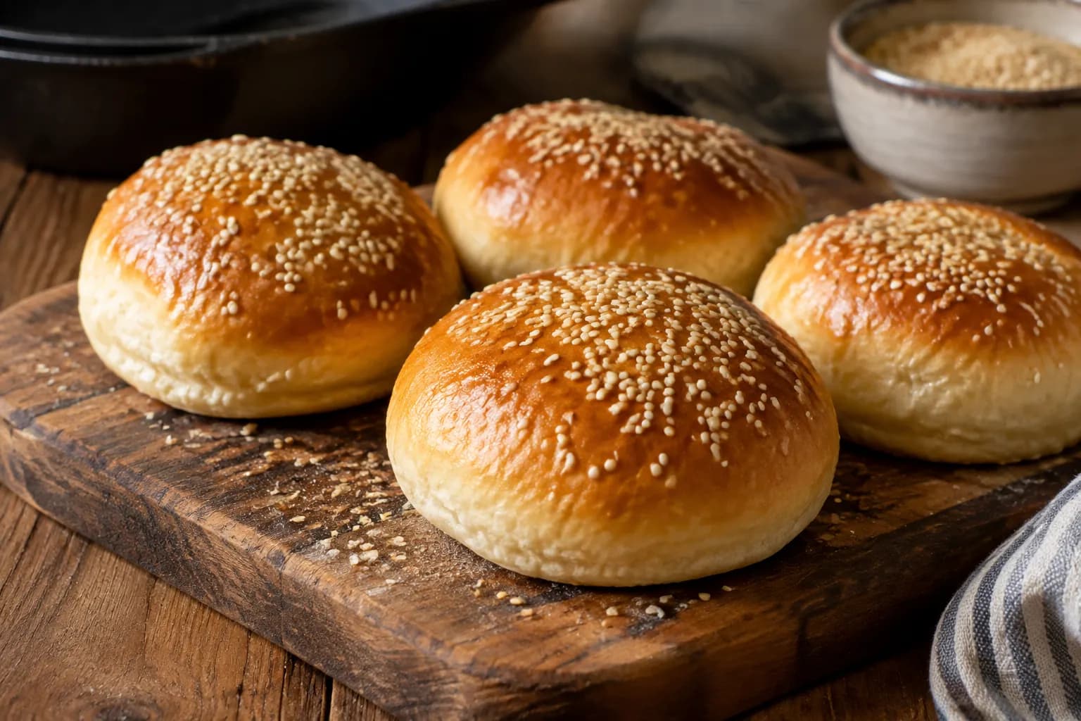Burger Buns selber machen
