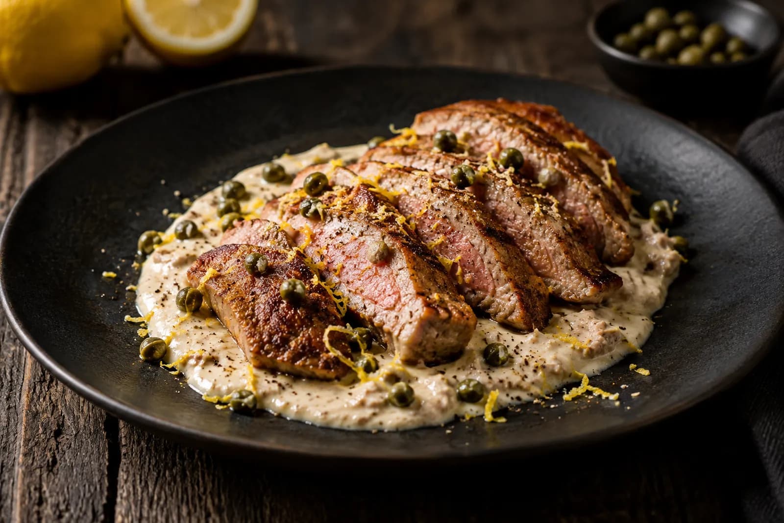 Kalbsplätzli mit Tonnatosauce