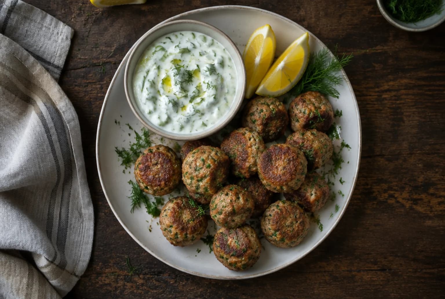 Keftedes mit Zaziki