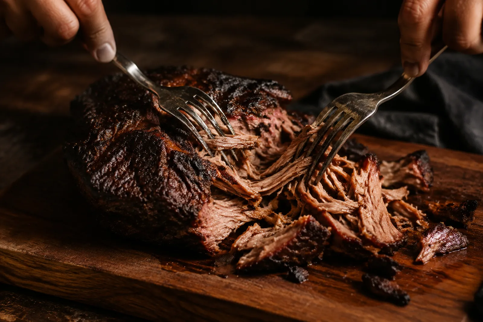 Kerntemperatur Pulled Pork