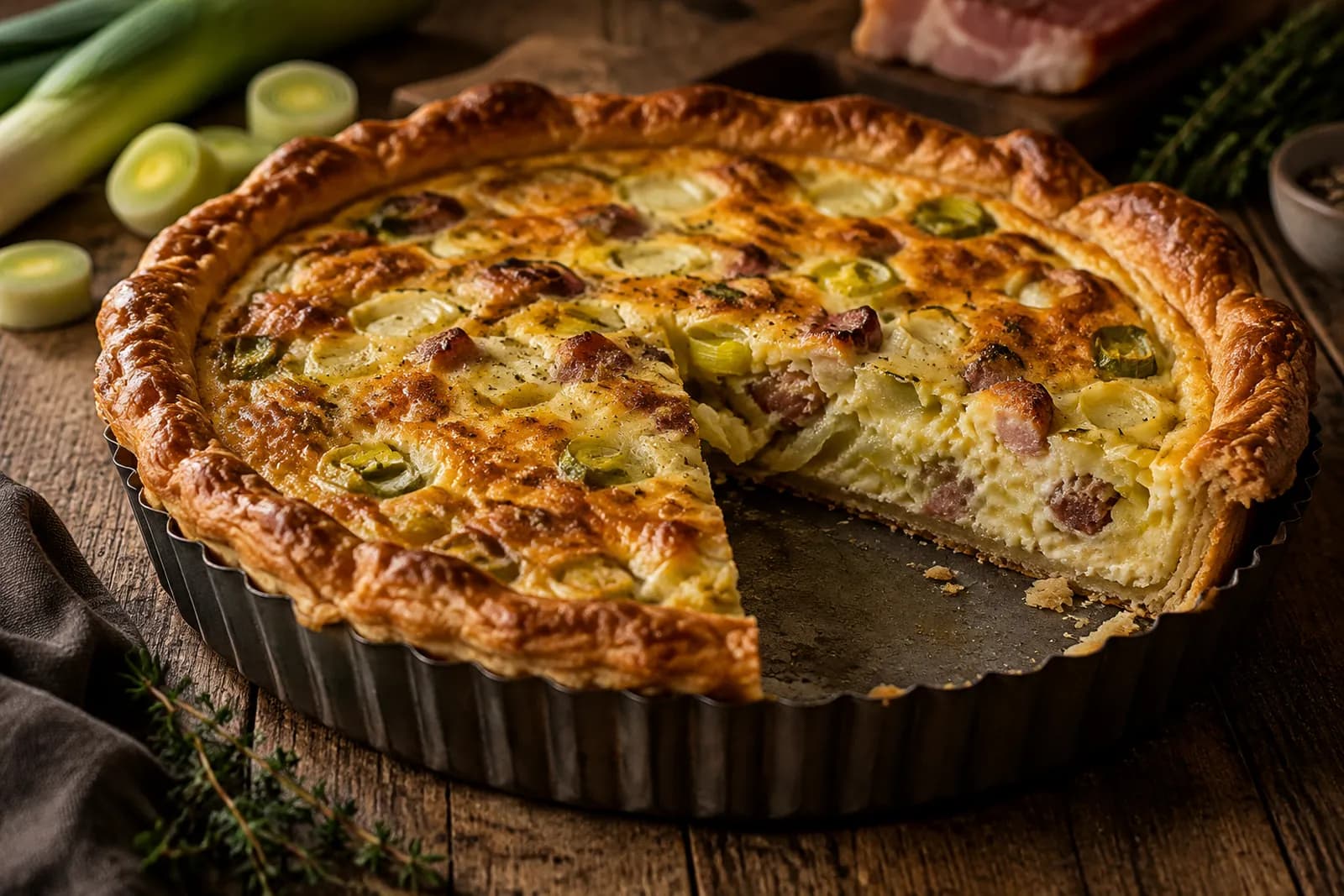 Lauch-Quiche
