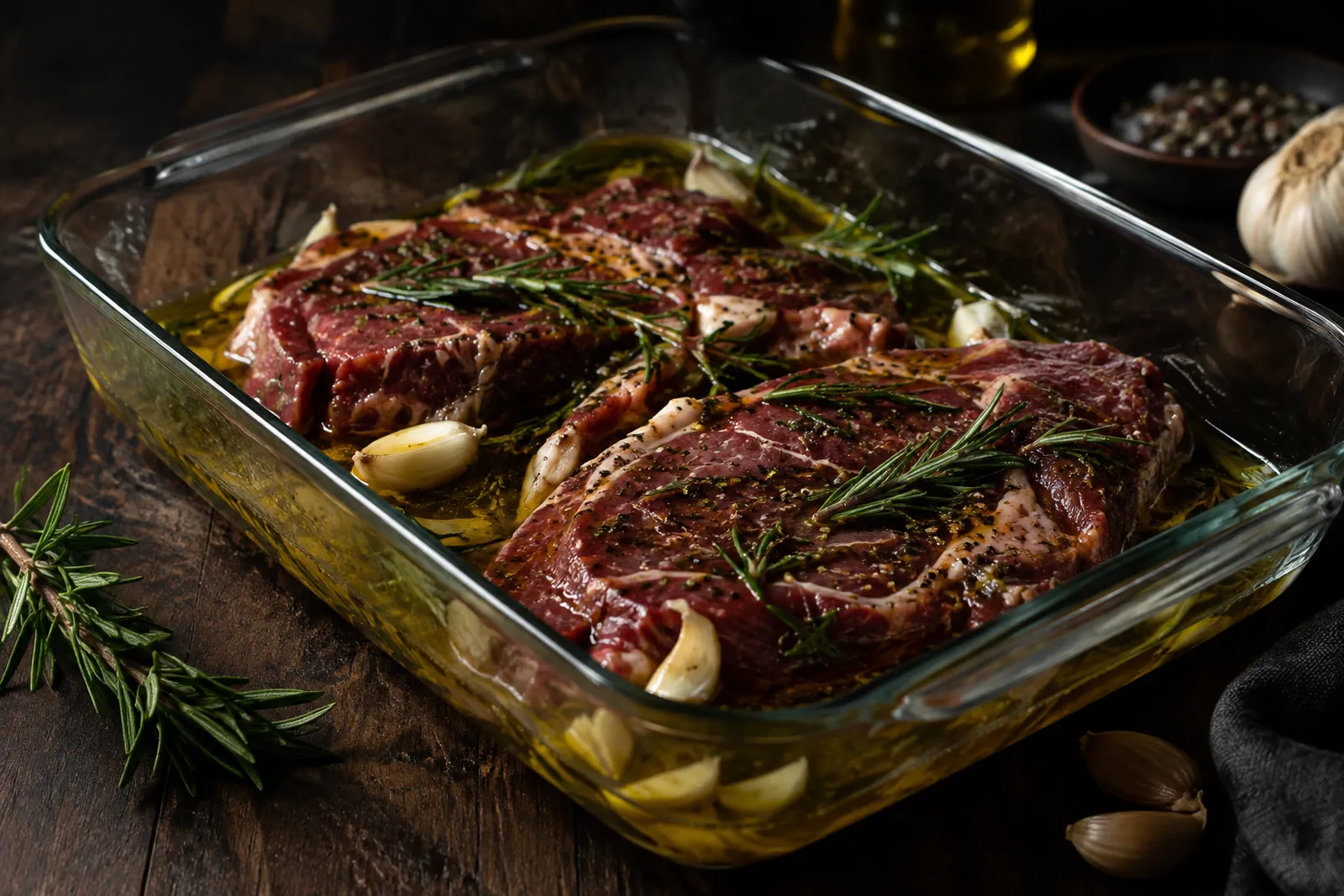 Mariniertes Fleisch