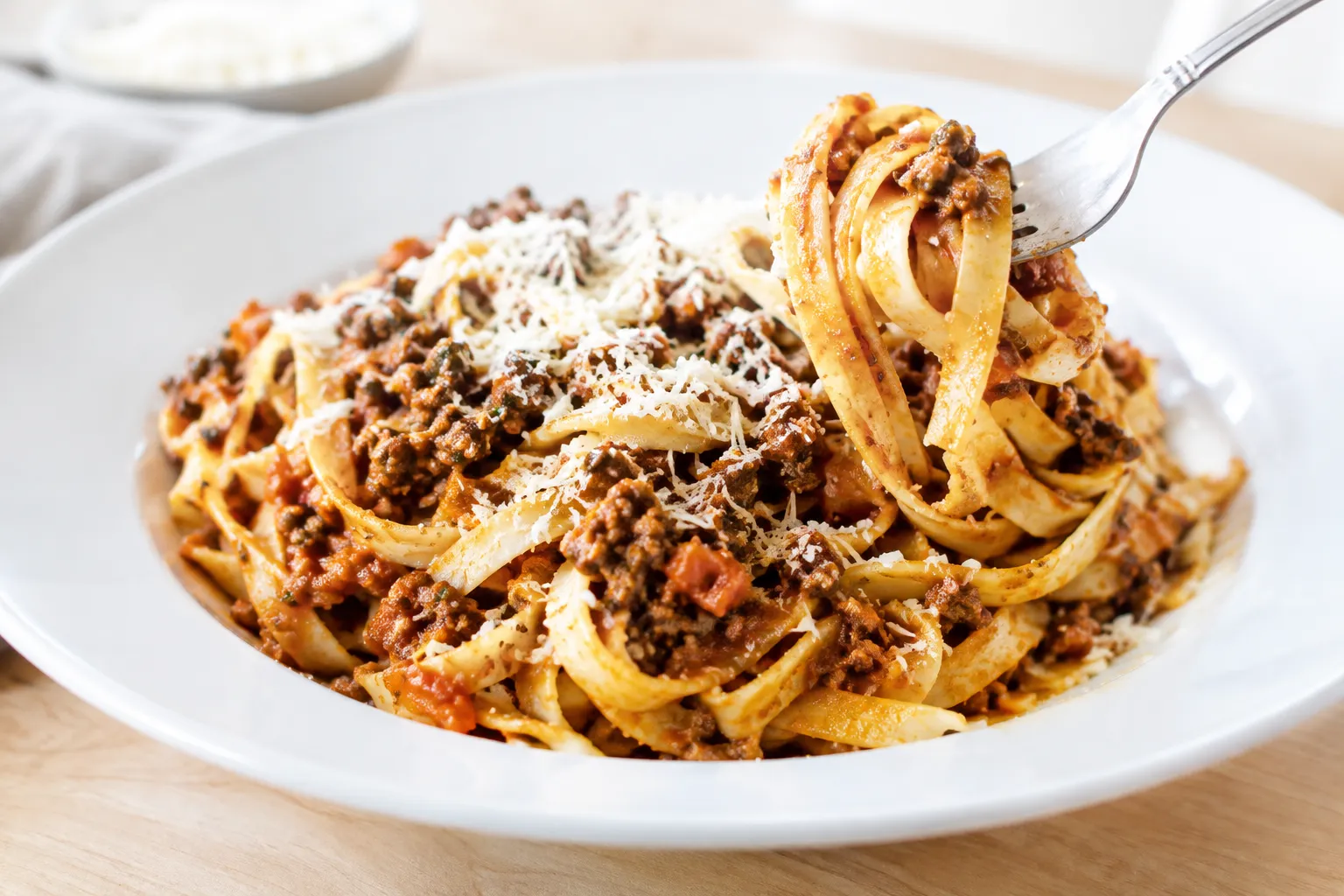 Rindshackfleisch für das Ragù