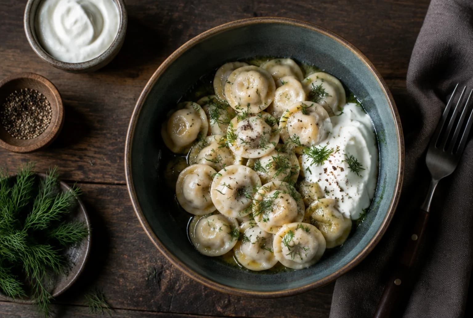 Pelmeni: russische Teigtaschen
