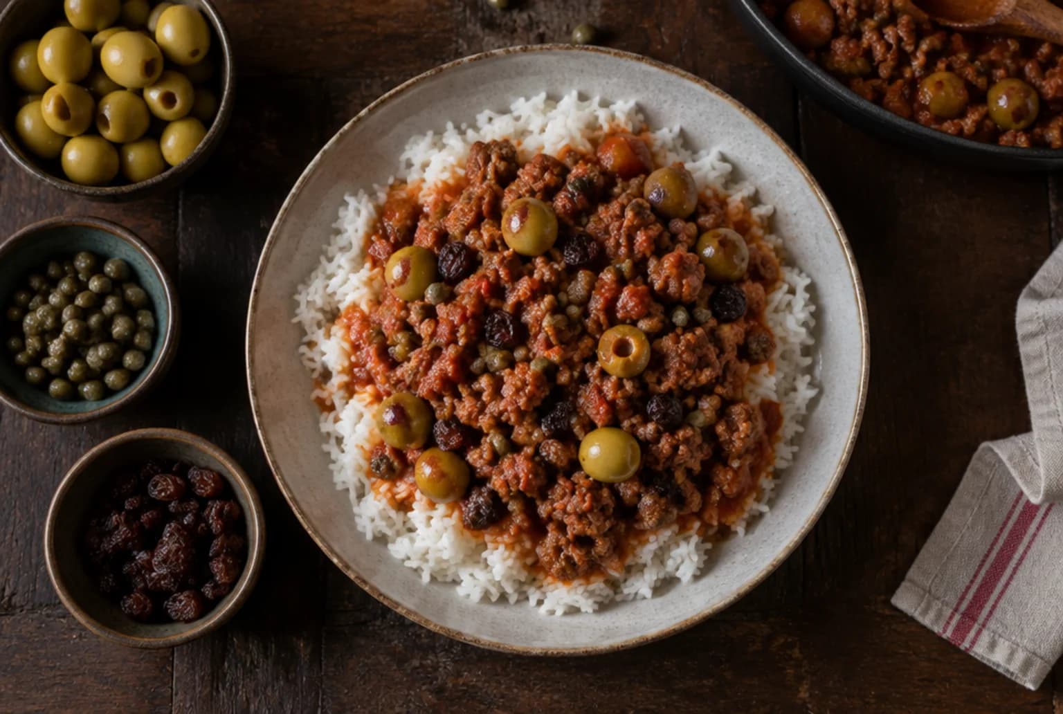 Picadillo: kubanisches Rindhack