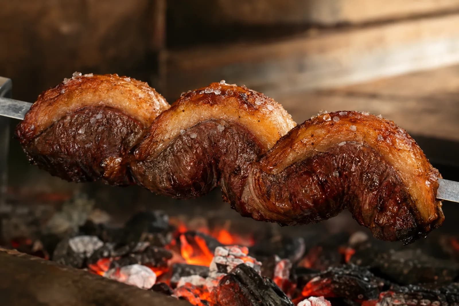Picanha Spiess: Churrasco vom Grill