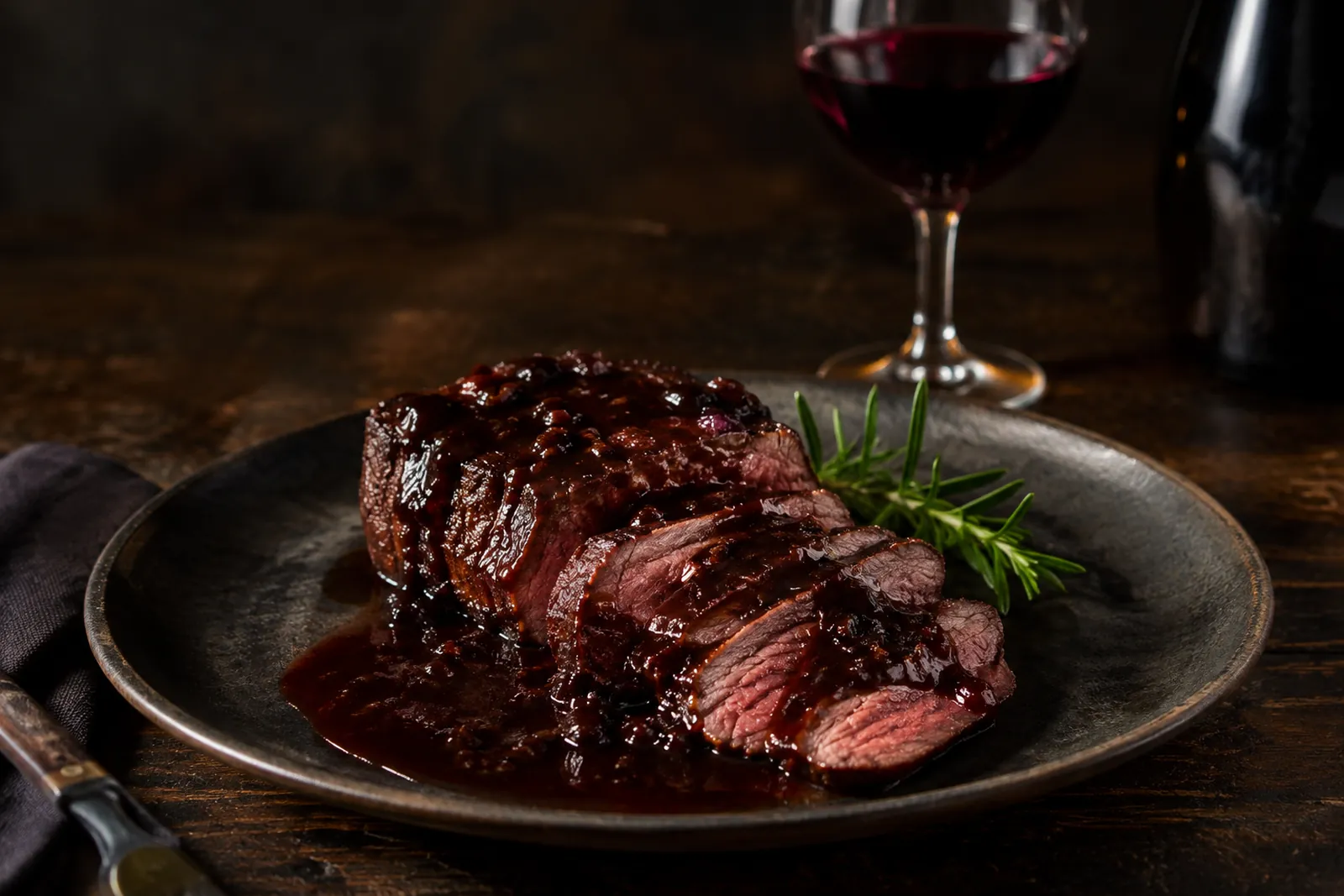 Portweinsauce: die Festtagssauce zum Filet