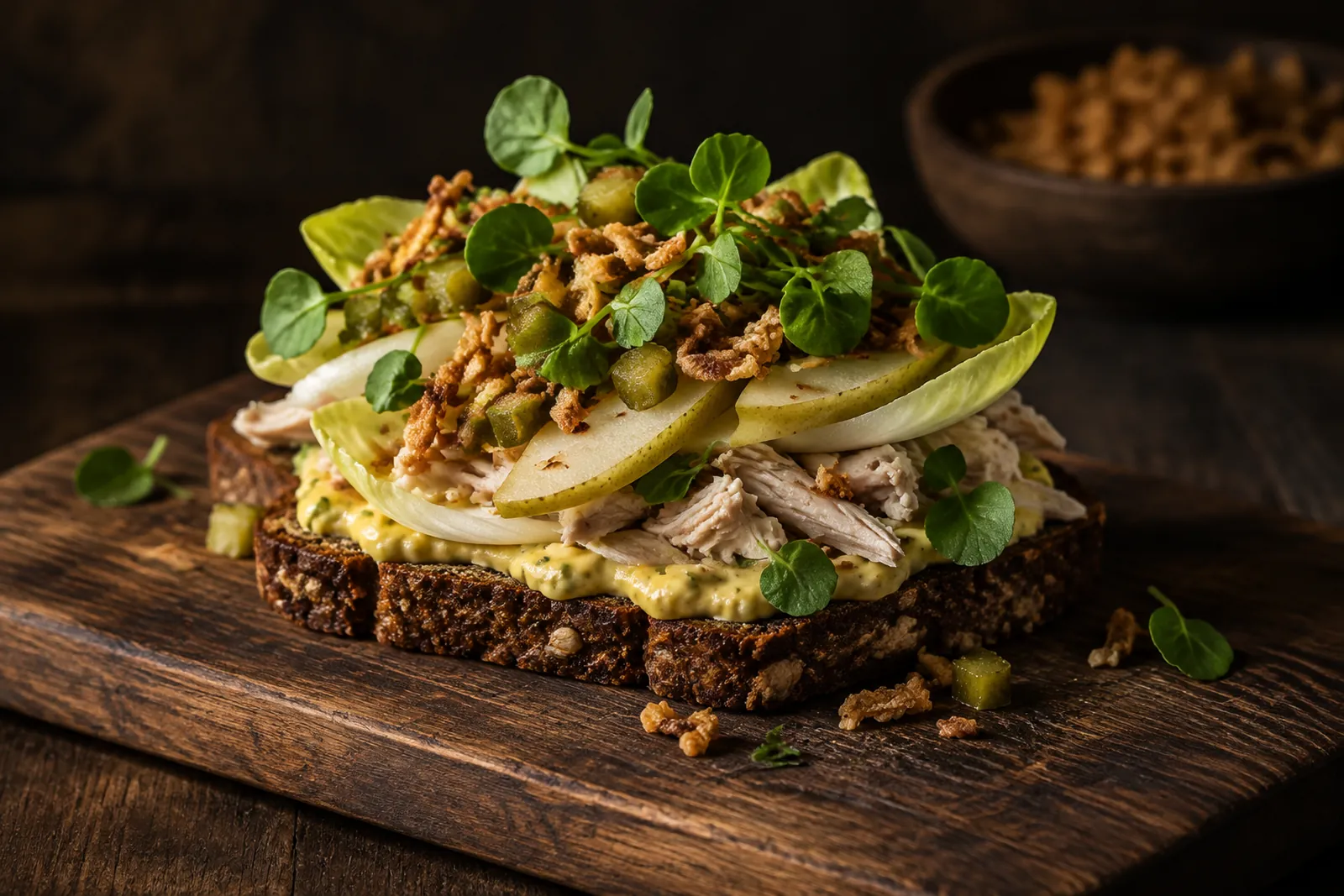 Poulet-Smörrebröd