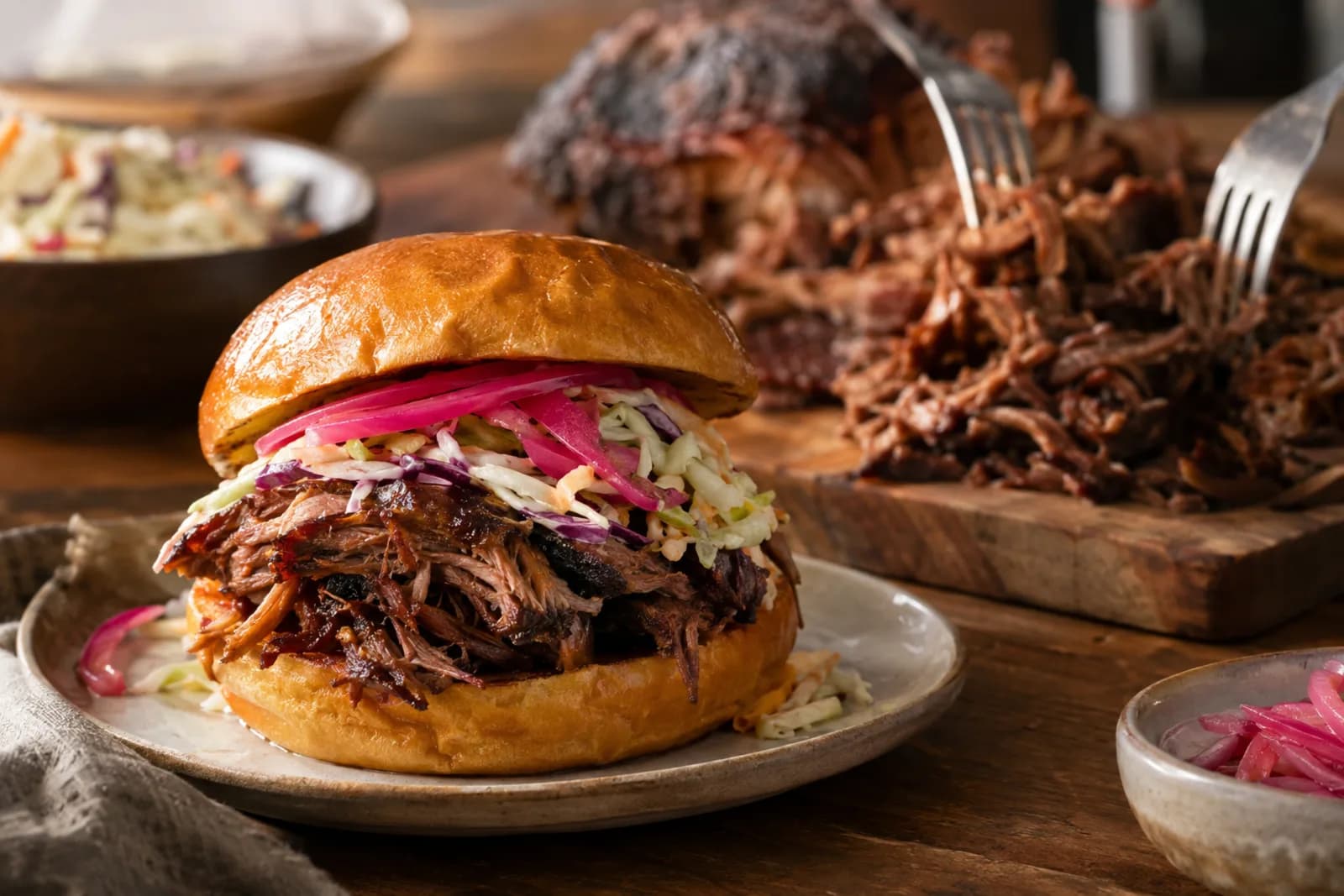 Pulled Beef vom Grill