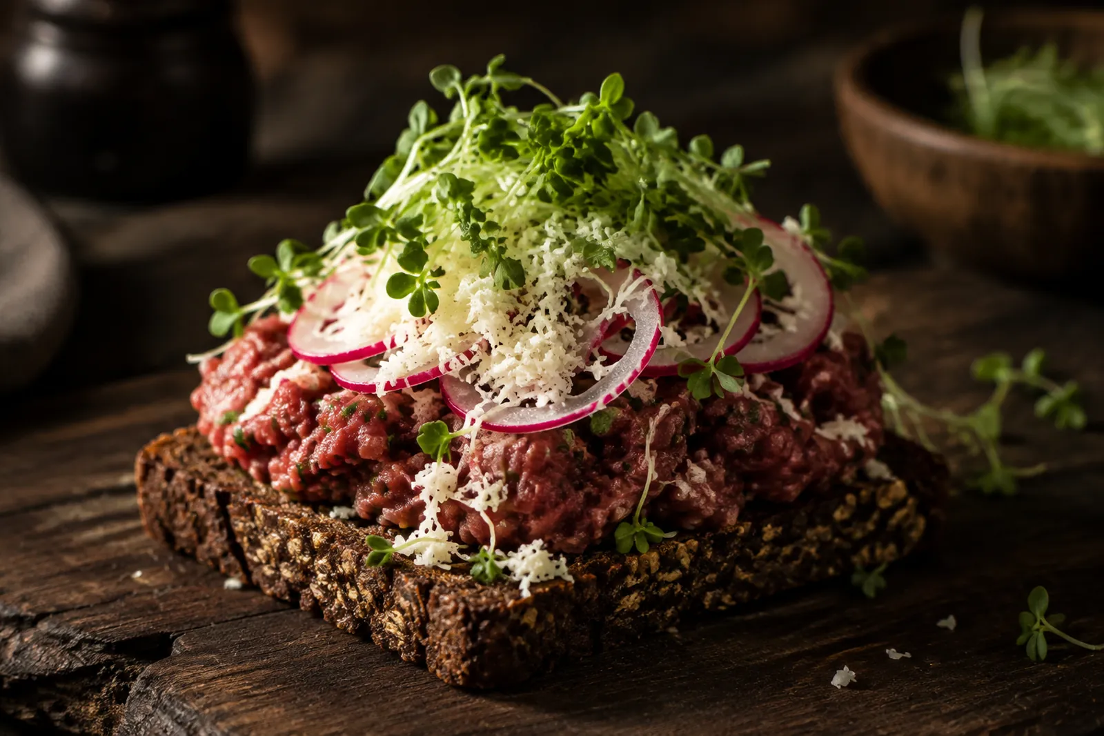 Rindstatar Smörrebröd