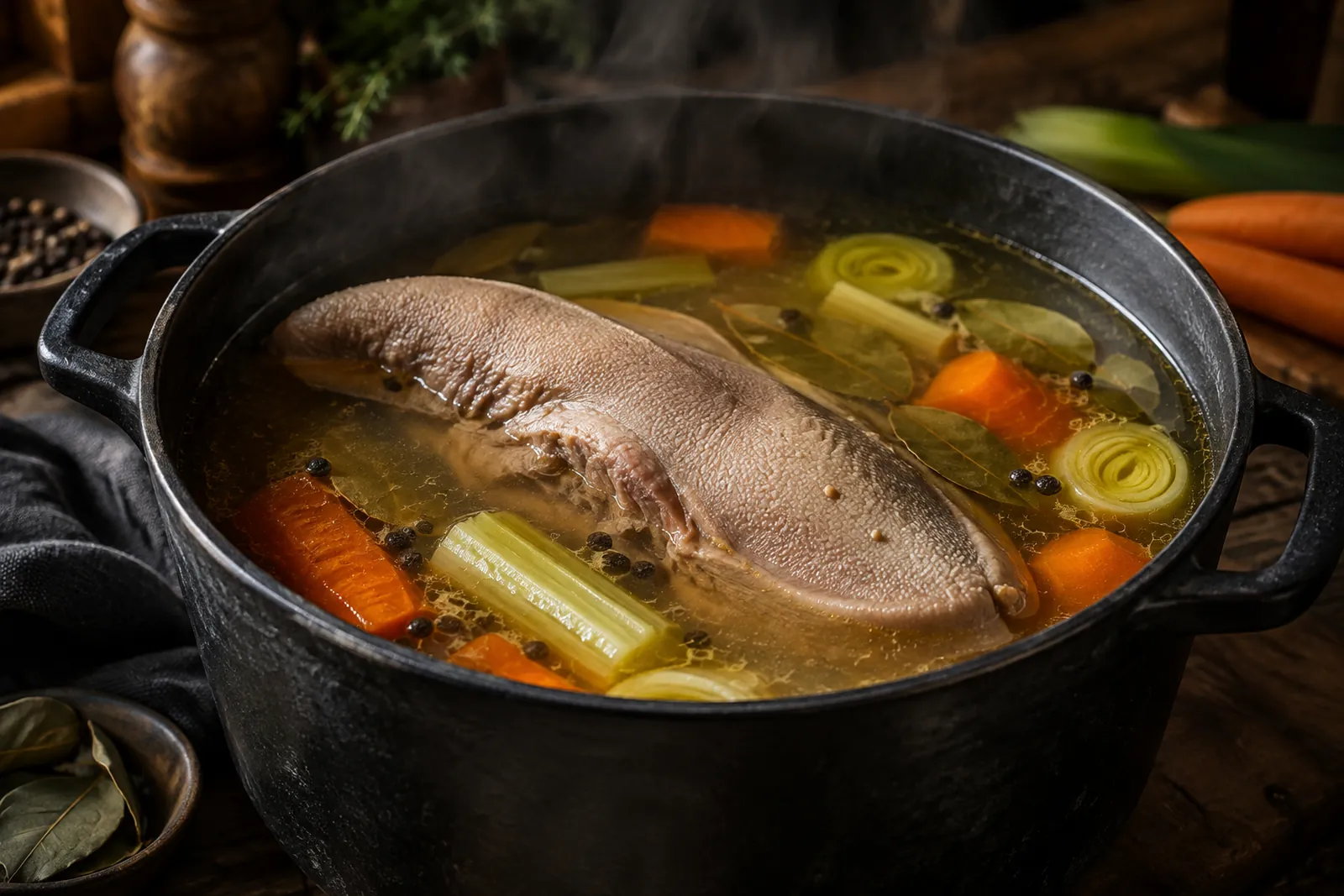 Rindszunge selber kochen