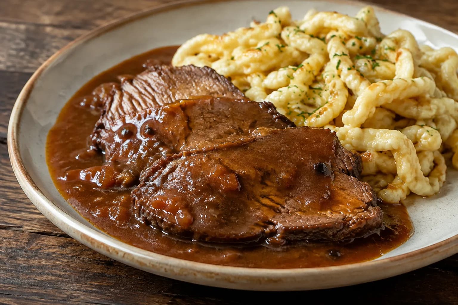 Sauerbraten nach Grosi's Art