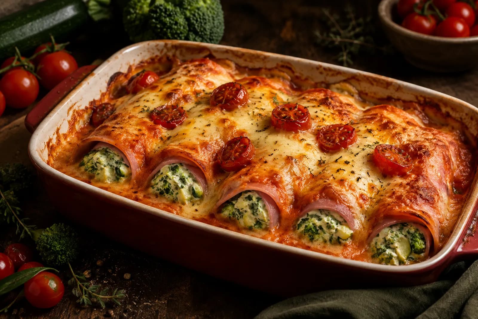 Schinken-Cannelloni