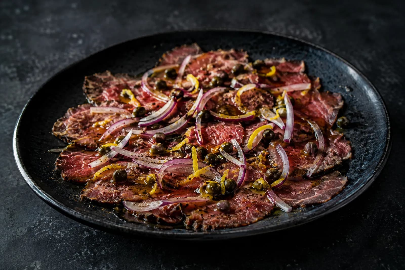 Siedfleisch-Carpaccio: die kühle Delikatesse
