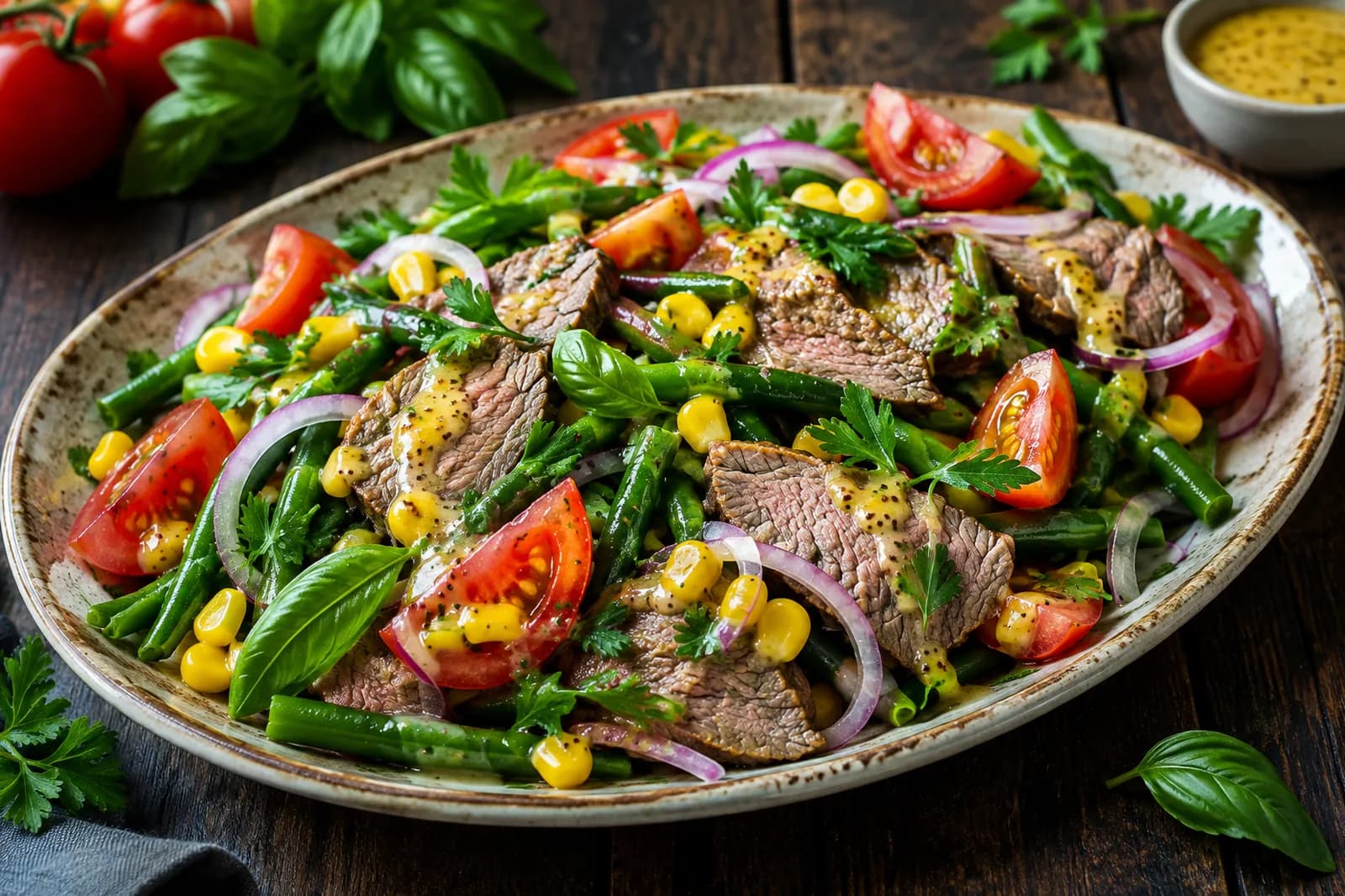 Sommerlicher Siedfleischsalat