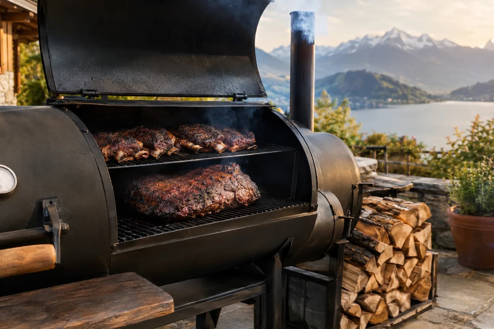 Im Smoker grillieren: Rind mit Rauch und Geduld