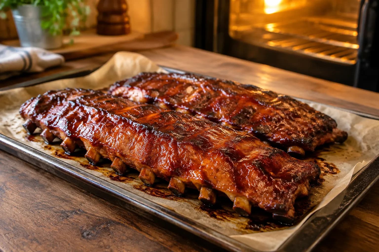Spareribs aus dem Backofen