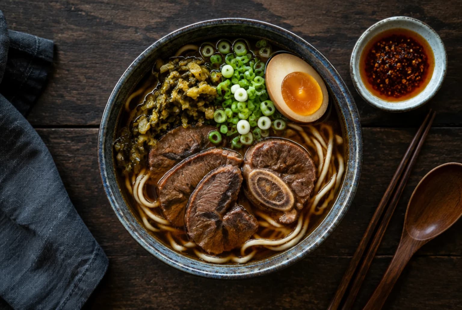 Taiwan Beef Noodle Soup