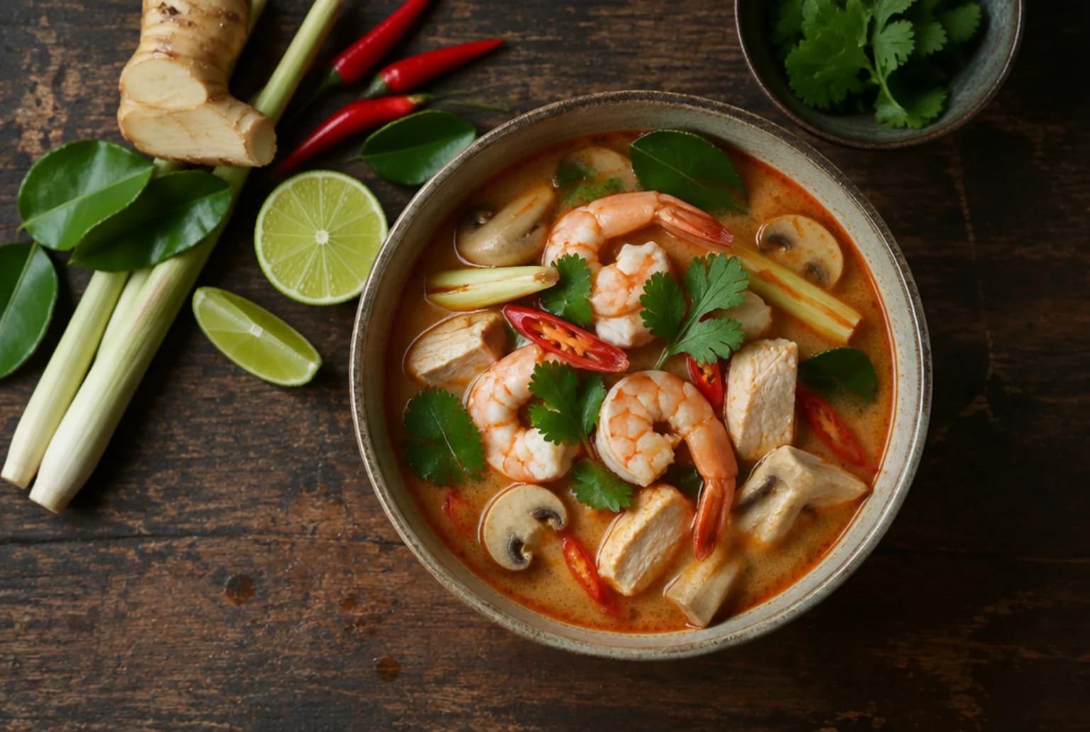 Tom Yum Suppe