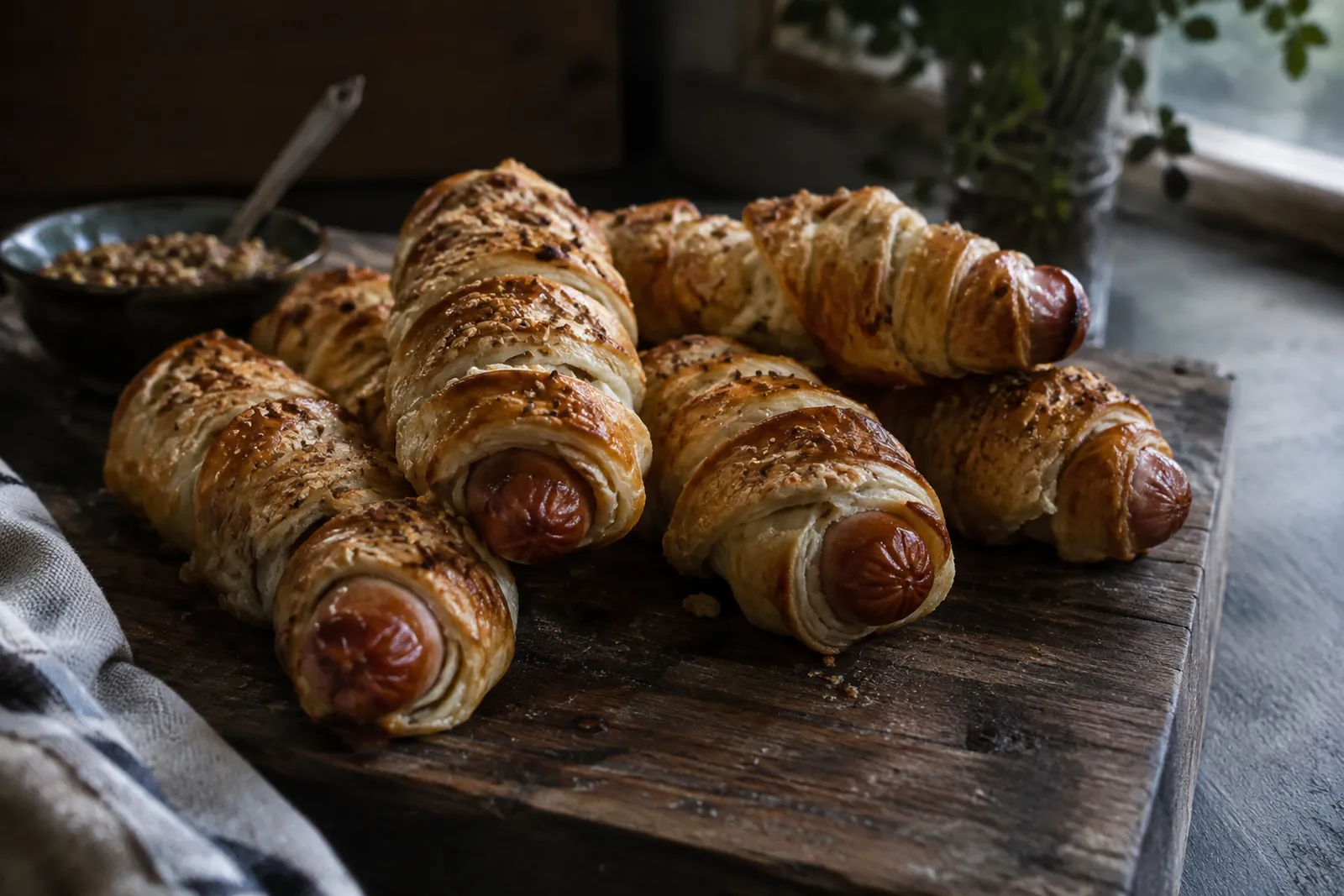 Wienerli im Teig