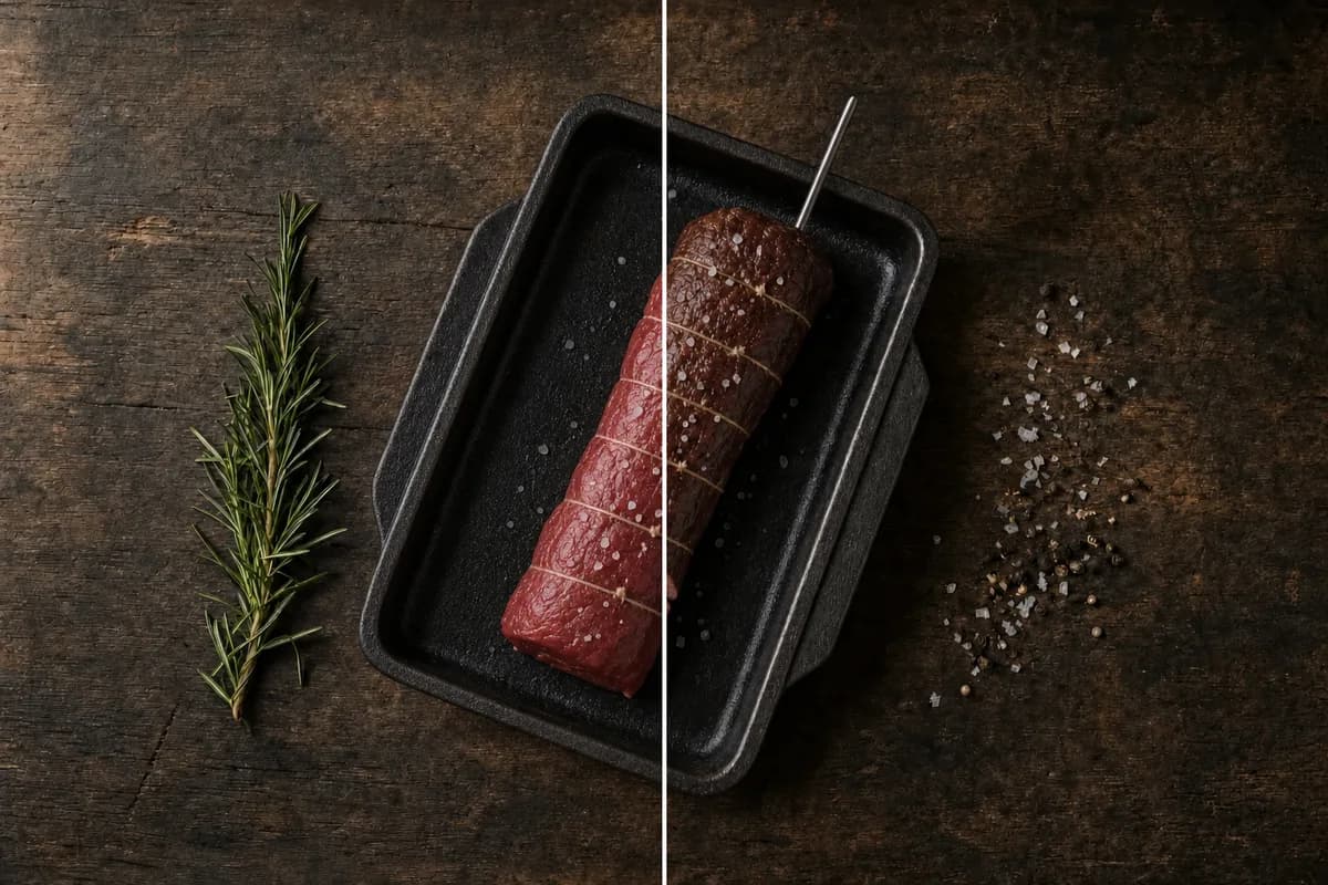 Fleisch niedergaren