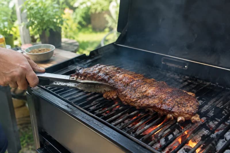 Fleisch befestigen