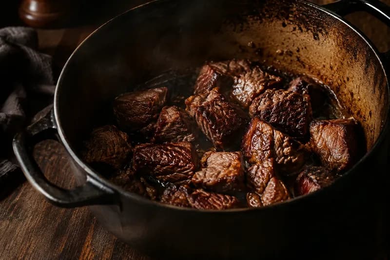 Ragout anbraten